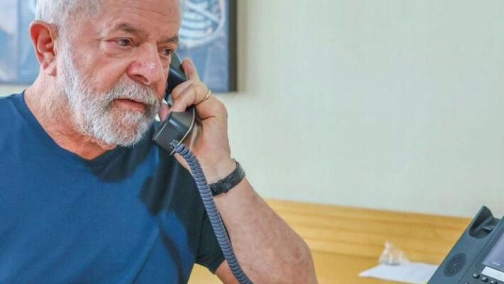 Lula falou com Putin por cerca de 30 minutos. Créditos: Reprodução/Instagram