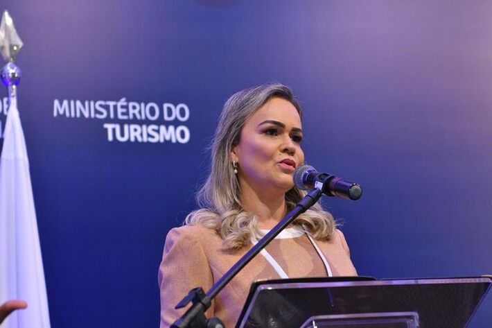 Essa é a ministra do Turismo  Daniela Carneiro. Foto: Pedro França/MTUR