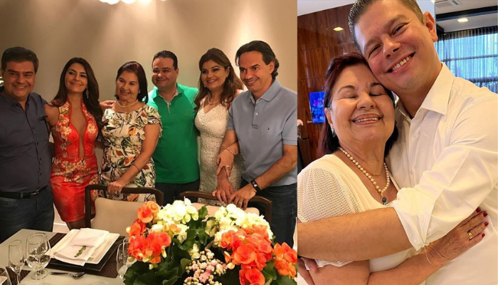 Família Trad perdeu a matriarca na noite de ontem. Fotos: Redes