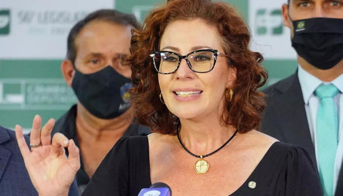 Carla Zambelli (Foto: Pablo Valadares/Câmara dos Deputados)