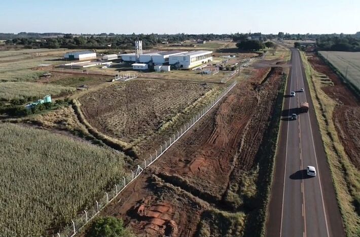 Campus do IFMS em Ponta Porã fica às margens da BR-463. Foto: Celso Soares/IFMS