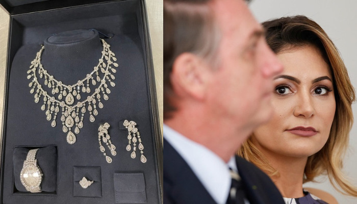 Caso as joias fossem declaradas como um presente da Arábia Saudita, as peças deveriam ficar com o Estado brasileiro, não com a então primeira-dama Michelle Bolsonaro. Foto: Alan Santos/PR