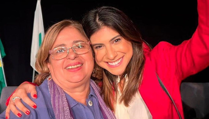 A deputada federal Camila Jara (PT) celebra visita da ministra da Mulheres, Cida Gonçalves, ao estado. Foto: Divulgação