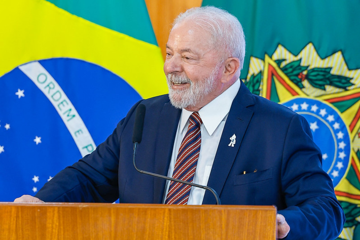 10.04.2023 - Presidente da República, Luiz Inácio Lula da Silva, durante Rreunião ministerial dos 100 dias de governo.  Palácio do Planalto, Brasília - DF.  Foto: Ricardo Stuckert/PR