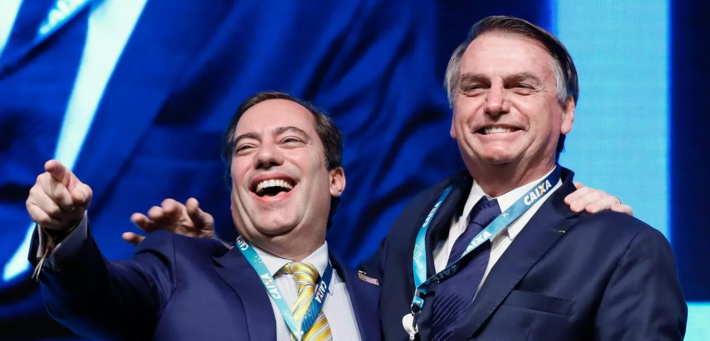 Pedro Guimarães e Jair Bolsonaro (Foto: Isac Nóbrega/PR)