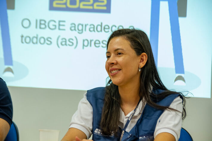 A Coordenadora de Divulgação do Censo em MS, Elenice Cristaldo Canoa. Foto: Tero Queiroz