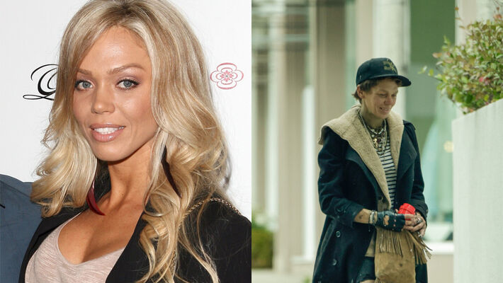 Ex-modelo vira mendiga em batalha contra as drogas. Foto: MEGA