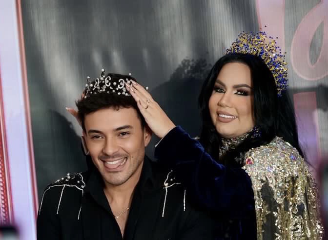 Helder Marucci e Bruna Tavares