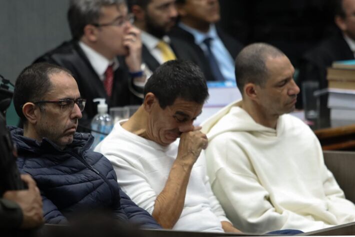 (19.jul.23) - Da esquerda para a direira: Jamilzinho, Vladenilson Olmedo e Marcelo Rios. Foto: MS Notícias