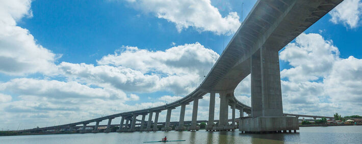 Ponte do Guaíba. Foto: Ari Versiani | Queiroz Galvão