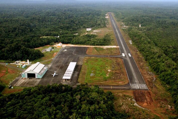 Aeroporto de São Gabriel da Cachoeira é um dos projetos beneficiados no PAC-3. Foto: Reprodução