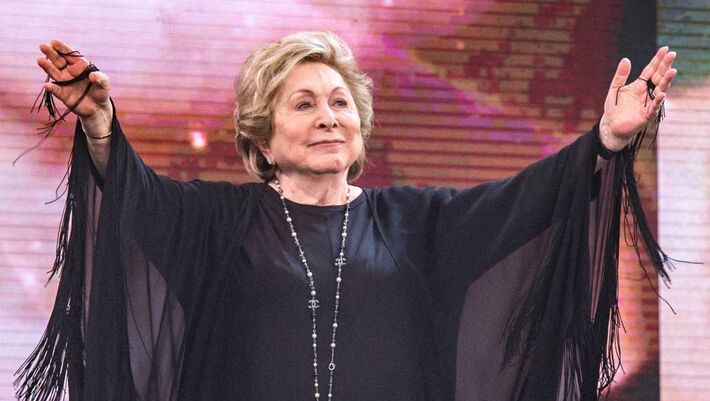 Atriz, de 83 anos de idade, estava internada para tratamento de câncer no pulmão e morreu nesta segunda-feira (7). Foto: Reprodução | TV Globo