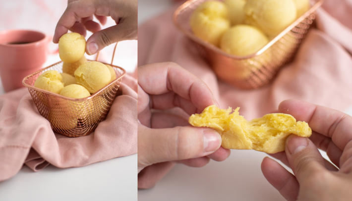 Plantlife Pão sem queijo, receita da Plantlife. Foto: Divulgação