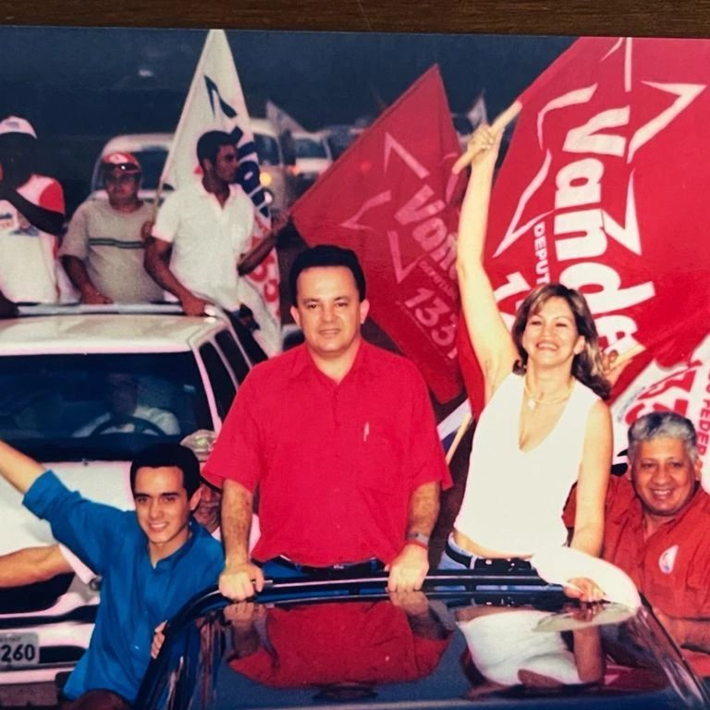 Landmark Rios por muitos anos atuou como coordenador de campanha do deputado Vander Loubet, campeão de mandatos em MS. Foto: Arquivo