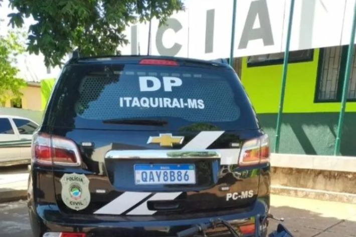 O caso da morte do condutor César Augusto Lira foi registrado como morte a esclarecer na Delegacia de Polícia Civil de Itaquiraí (MS). Foto: Reprodução