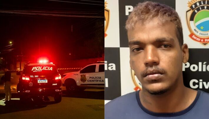 (23.set.23) - Fairison de Souza Gauna, de 25 anos, é procurado desde a noite do sábado, quando alvejou a tiros a ex-esposa, mãe de um de seus filhos. - Foto: Tero Queiroz