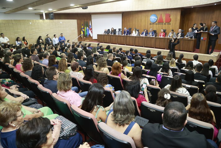 Entrega de Carteiras 25-10-23. Foto: Ordem dos Advogados do Brasil Mato Grosso do Sul