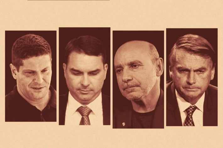 EM MENSAGENS DE WHATSAPP, FABRÍCIO QUEIROZ EMPAREDA O CLÃ BOLSONARO EM BUSCA DE SOCORRO FINANCEIRO. ARTE: METRÓPOLES