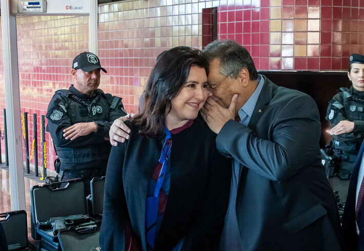 (28.ago.23) - A ministra do Planejamento e Orçamento, Simone Tebet pode ocupar vaga de Flávio Dino no Ministério da Justiça. Foto: Tero Queiroz