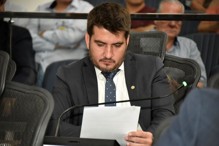 O deputado de extrema direita Rafel Tavares. Foto: Luciana Nassar