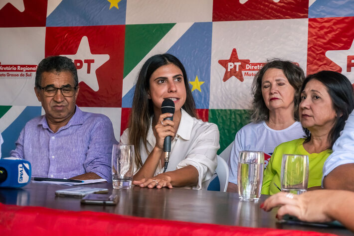 (19.fev.24) - A deputada federal Camila Jara foi apontada como 'pré-candidata' à prefeitura de Campo em 2024. Foto: Tero Queiroz
