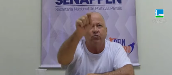 O deputado federal Chiquinho Brazão (sem partido-RJ) se defende da cadeia (Reprodução: YouTube/Câmara dos Deputados)