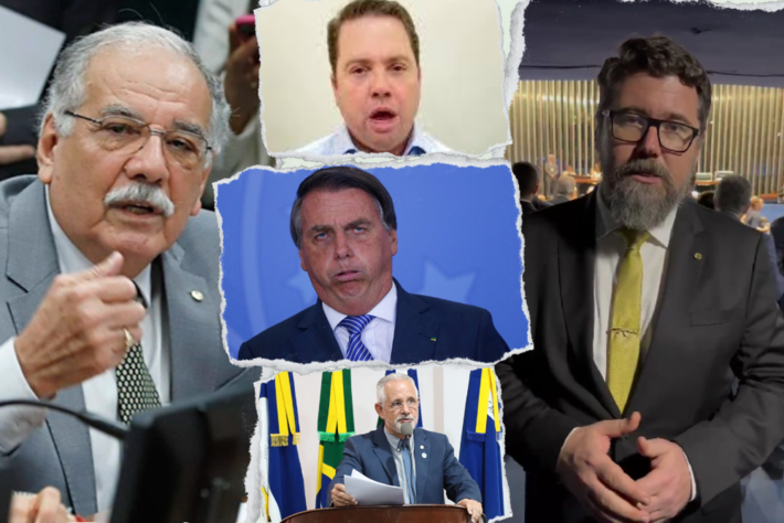 Os bolsonaristas montam uma rede de fakw news para manter legado de fakews de Jair Bolsonaro em MS. Fotos: Arquivos | Arte: MS Notícias