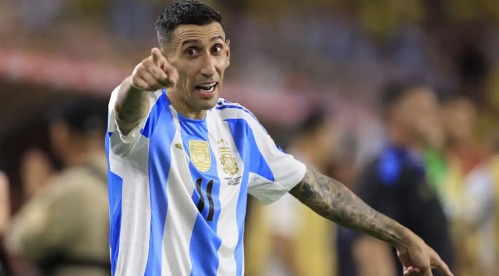 Di María se despediu da Seleção Argentina com o título da Copa América 2024. Foto: Buda Mendes/Getty Images