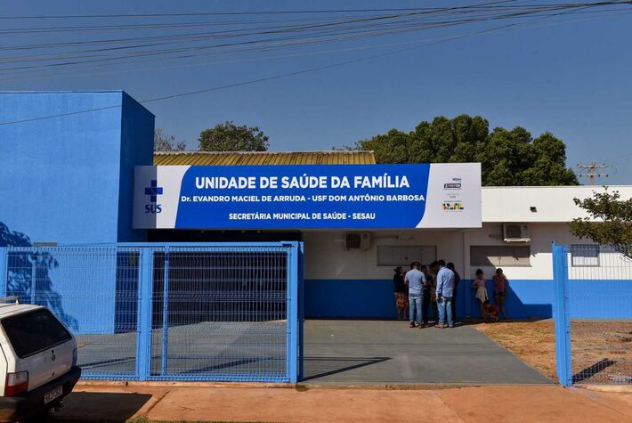 Unidade de Saúde foi revitalizada e entregue a população pela gestão da prefeita Adriane Lopes. Foto: Reprodução