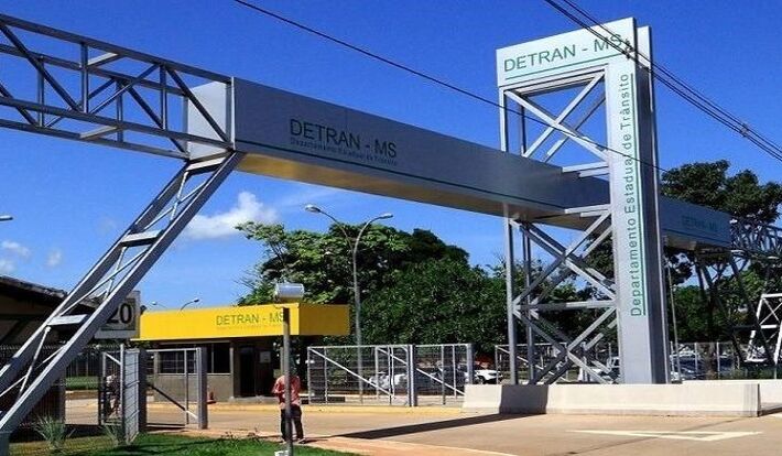 Sede do Detran-MS em Campo Grande