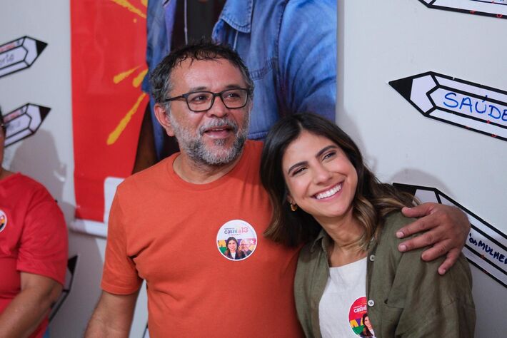 Camila Jara celebra Professor Francisco, do PT, como opção para vereador da Capital.  