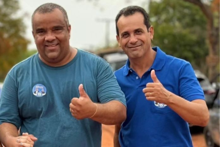 Barrinha tem 45 anos. O vice-prefeito eleito em Corguinho é Jeffer, do PP, que tem 55 anos.