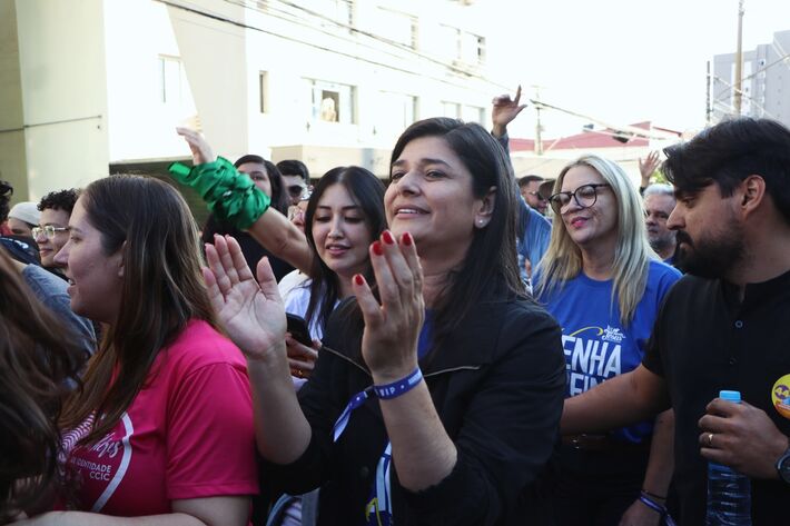 Rose modesto, candidata à prefeitura de Campo Grande