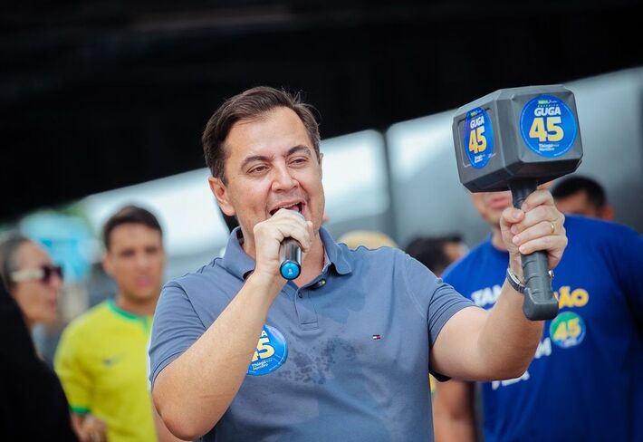 Guga, candidato do PSDB à prefeitura de Jardim. Foto: Reprodução