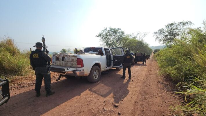 Veículos apreendidos por agentes do DOF