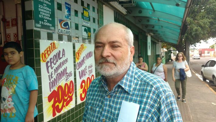 Edson Barbosa, proprietário do Alemão Conveniências. Foto: Arquivo 