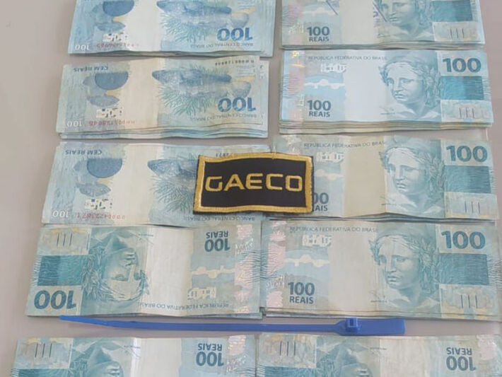 Gaeco apreendeu R$ 15 mil em operação