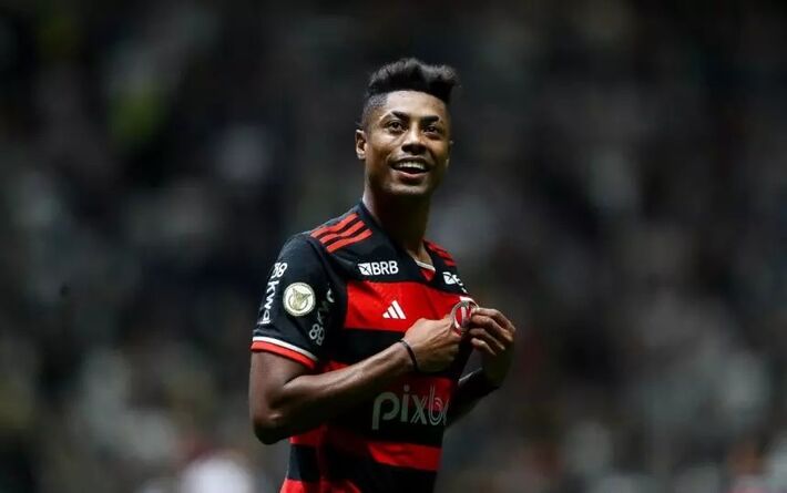 Bruno Henrique, atacante do Flamengo