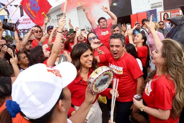 O vereador eleito Landmark Rios, também do Partido dos Trabalhadores, apoiou atuação de Camila Jara em defesa da cultura campo-grandense. Foto: Reprodução