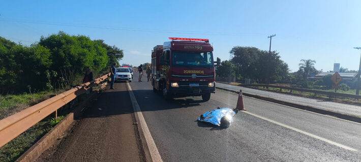 Vítima morreu a caminho do trabalho