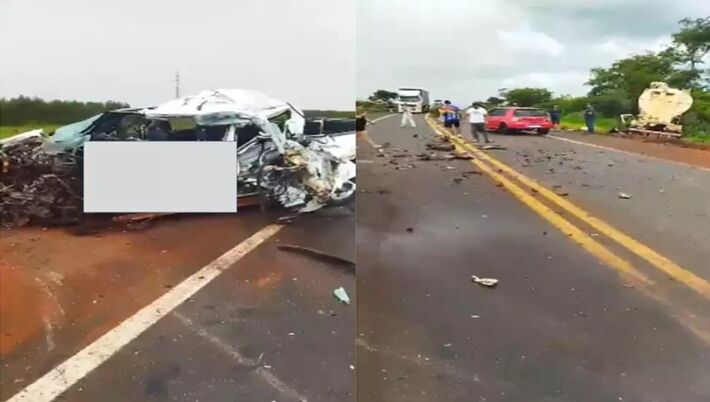 Vítima morreu no local