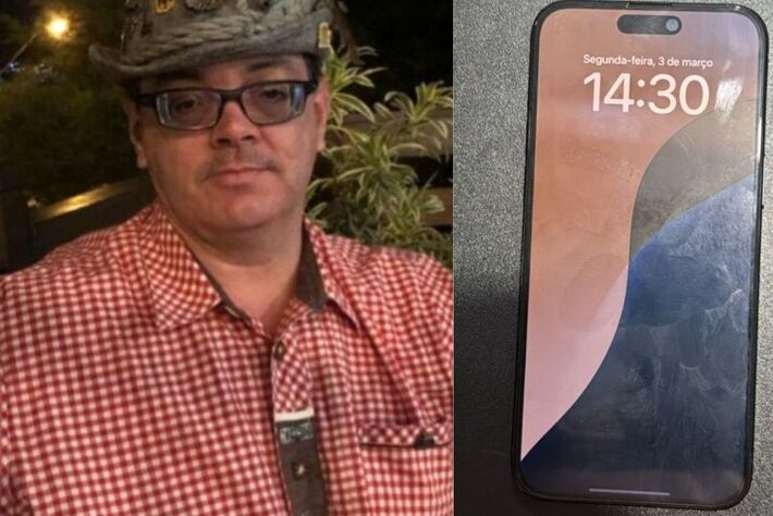 Aparelho celular apreendido será devolvido à familiares da vítima, explicou a polícia. Fotos: Repropdução