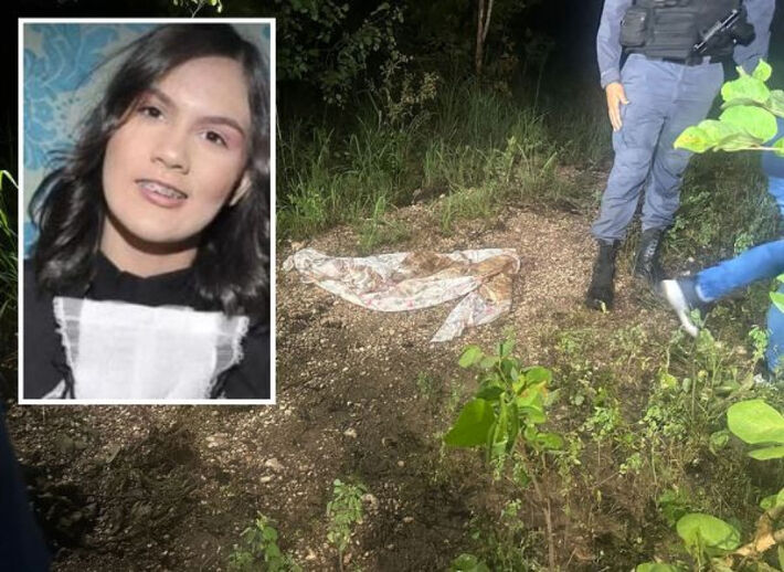 Menina foi estrangulada com cabo USB antes de ter o corpo jogado em poço.  Foto: Reprodução