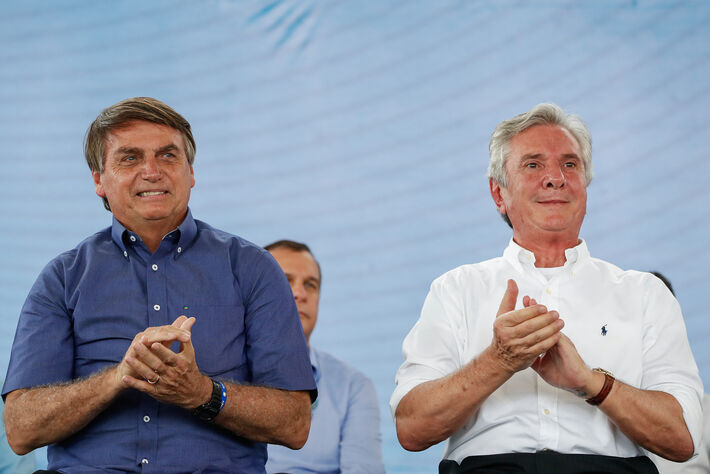 Collor é amigo do ex-mandatário Jair Bolsonaro, também alvo da justiça no Brasil. Foto: Alan Santos/PR