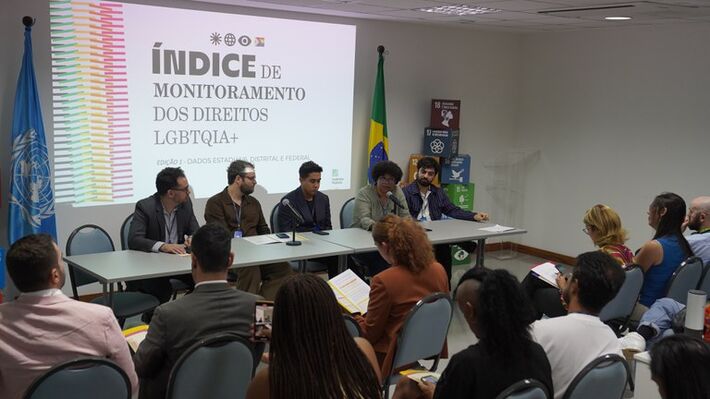 Plataforma foi concebida para oferecer subsídios técnicos baseados em dados quantitativos e qualitativos sobre direitos das pessoas LGBTQIA+, englobando contribuições do governo e da sociedade civil (Foto: Gabriela Matos/MDHC)