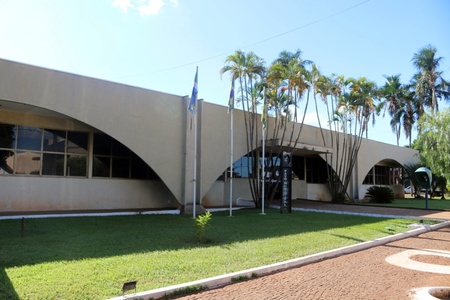Sede do Paço Municipal, em Sidrolândia