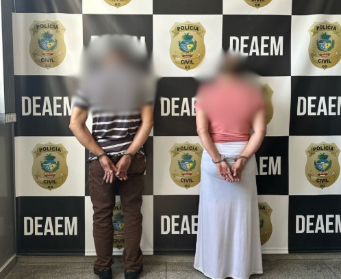 Dupla foi presa pela Polícia Civil