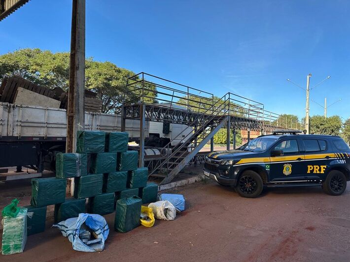 Droga apreendida pela PRF