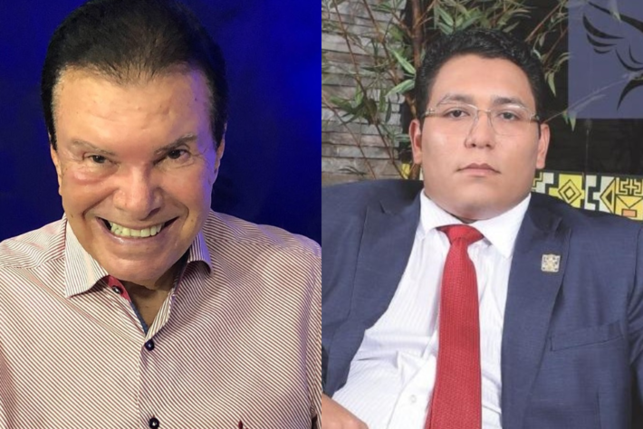 Ex-deputado Maurício Picarelli (esq.) contraiu empréstimo milionário com o empresário Celso Éder Gonzaga de Araújo (dir.). Fotos: Reprodução