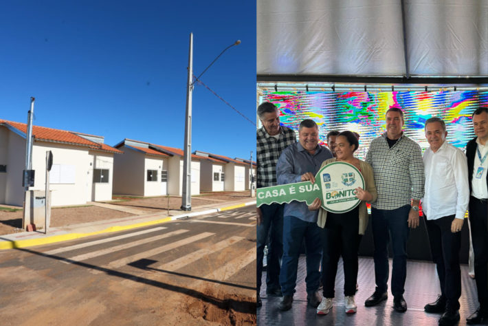 Cinquenta moradias são entregues em Bonito (MS), com recursos do Minha Casa, Minha Vida do governo Lula (PT). Foto: Saul Schramm e Alex Nantes